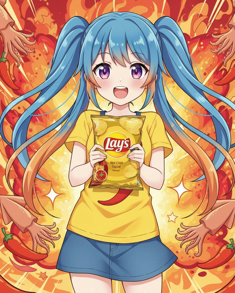 Lay’s Hot Chili Squid – Thailand Edition