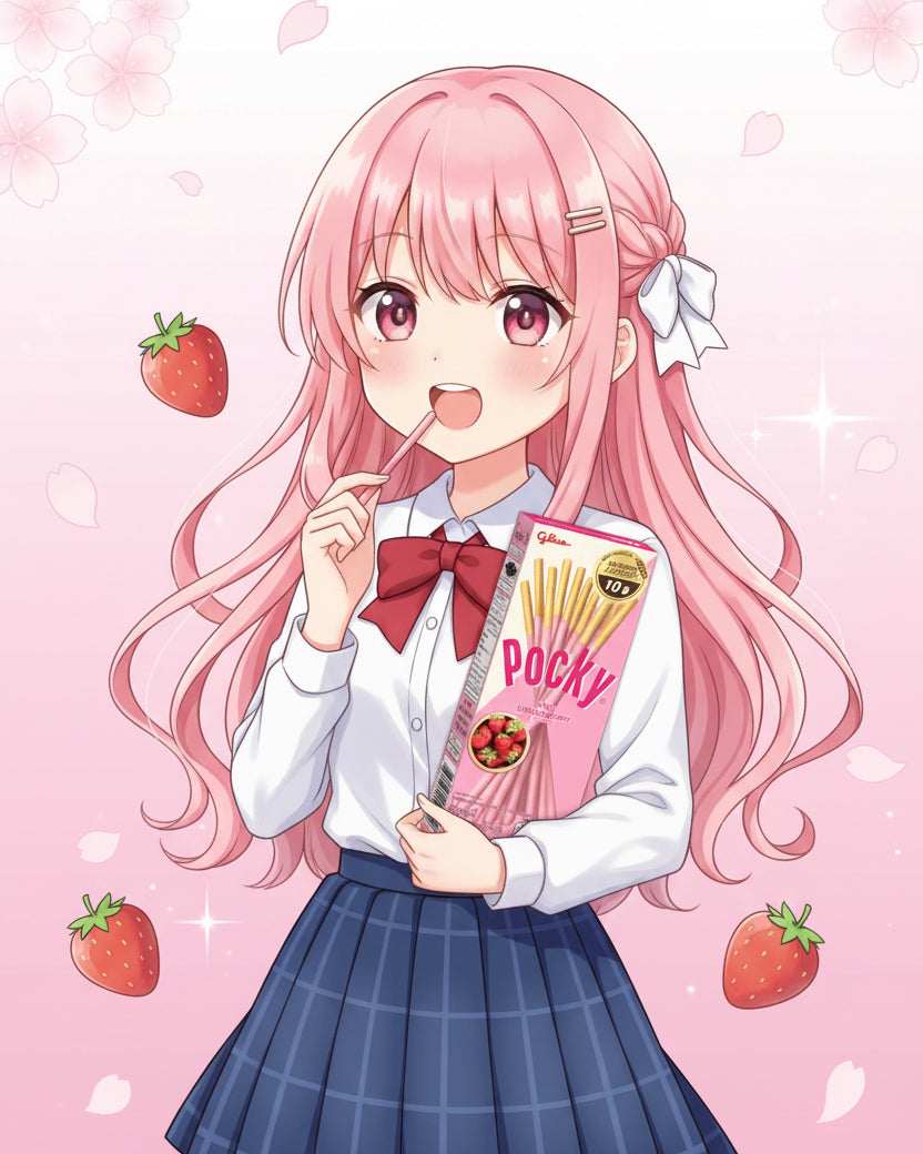 Pocky Strawberry – Japan Edition