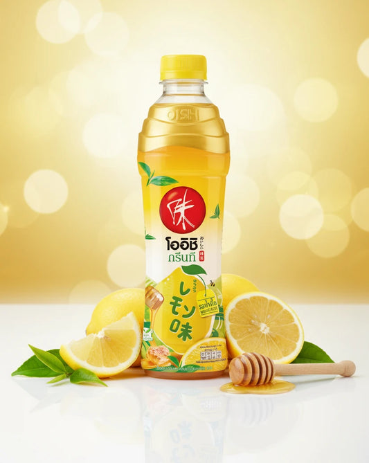 Oishi Green Tea Honey Lemon – Thailand Edition See es