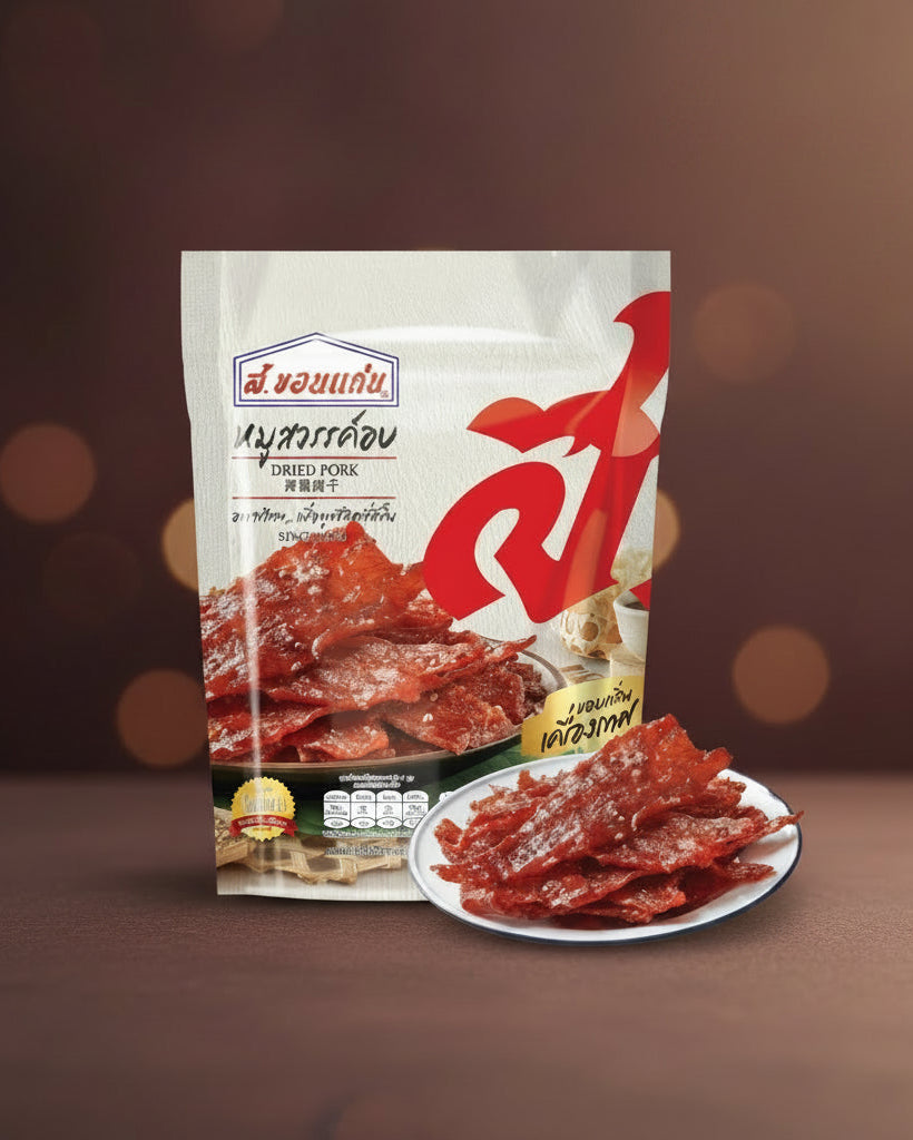 Moo Sawan – Thai Sweet Pork Jerky