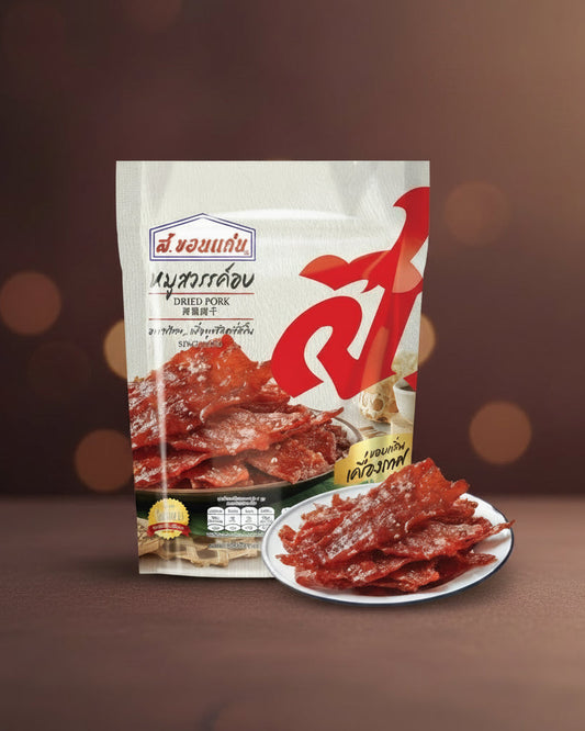 Moo Sawan – Thai Sweet Pork Jerky