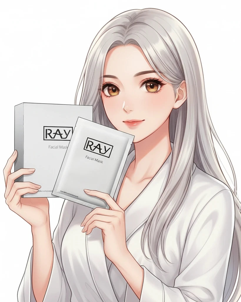 RAY Facial Silk Mask Silver – Thailand Edition